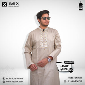 Suit X - Premium quality - Indian cotton panjabi - SXPA22