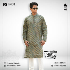 Suit X - Premium quality - Indian cotton panjabi - SXPA39