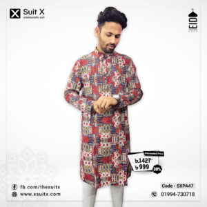 Suit X - Premium quality - Indian cotton panjabi - SXPA47