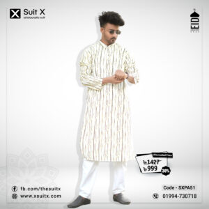 Suit X - Premium quality - 100% Cotton panajbi - SXPA51